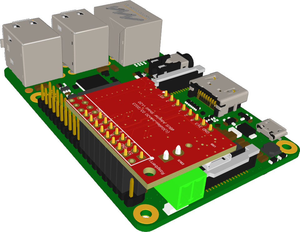 RPI+Adapter Front